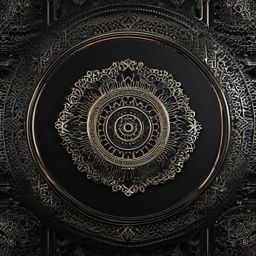 Sleek Tech Hub Black iPhone Wallpaper intricate details, patterns, wallpaper photo