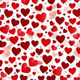 Heart Background Wallpaper - white background with red hearts  