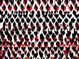 Black And Red Heart Background - Passionate black and red heart design.  background wallpaper