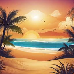 Beach Background Wallpaper - beach banner background  