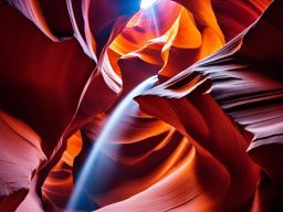 antelope canyon, usa - experiences a guided tour of this stunning, narrow sandstone slot canyon. 