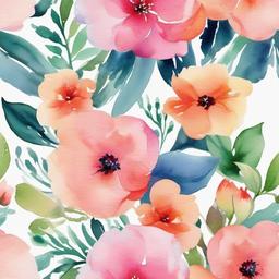 Watercolor Background Wallpaper - watercolor background flower  