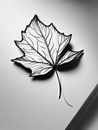 sketch of a leaf  minimal rough sketch scribbles,doodles,black and white