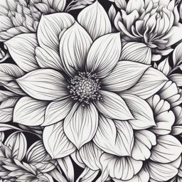 Floral tattoo ideas, Creative ideas for floral-themed tattoos. colors, tattoo patterns, clean white background