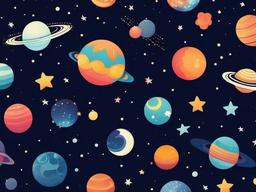 cute outer space wallpaper  ,desktop background wallpaper