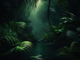 Dark Jungle Background  ,desktop background wallpaper