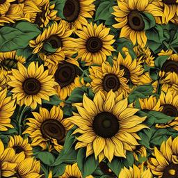 Sunflower Background Wallpaper - sunflower cute background  