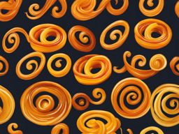 indian jalebi, deep-fried swirls in saffron syrup, relished at a vibrant diwali festival. 