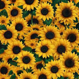 Sunflower Background Wallpaper - sunflower aesthetic wallpaper  