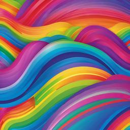 Rainbow Background Wallpaper - rainbow print background  