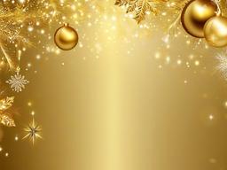 Christmas Gold Wallpaper  