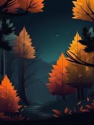 Dark Forest Background Cartoon  ,mobile iphone background wallpaper