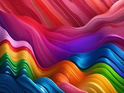 Marble Rainbow Background  