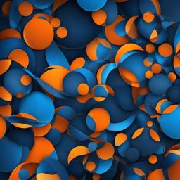 Abstract Background Wallpaper - abstract blue and orange background  