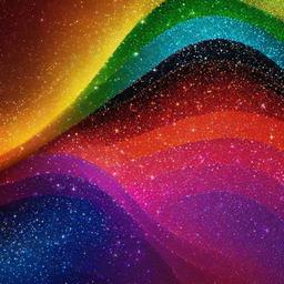 Rainbow Background Wallpaper - wallpaper rainbow glitter  