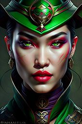 yuan-ti pureblood rogue, masters of deception and intrigue with serpentine features. 