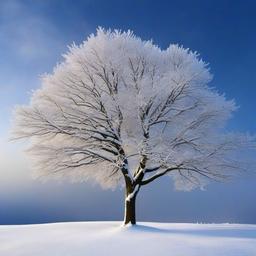 Winter background wallpaper - snowy tree wallpaper  