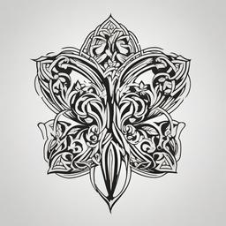 awesome irish tattoos  simple color tattoo,minimal,white background