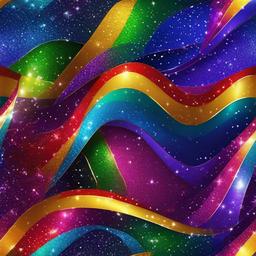 Glitter background - wallpaper rainbow glitter  