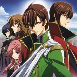 code geass - leads a rebellion against oppressive forces in a sprawling, war-torn kingdom. 