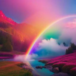Rainbow Background Wallpaper - background rainbow aesthetic  