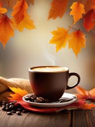 Fall Background Wallpaper - cozy fall coffee wallpaper  