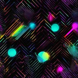 neon and black wallpaper  