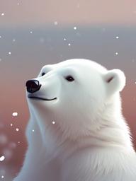 cute polar bear wallpaper  ,mobile iphone background wallpaper