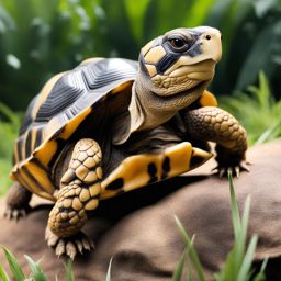 jabuti - the wise brazilian tortoise who outsmarted others through clever tricks. 