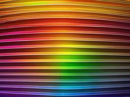 Rainbow For Background  