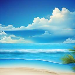 Beach Background Wallpaper - blue background beach  