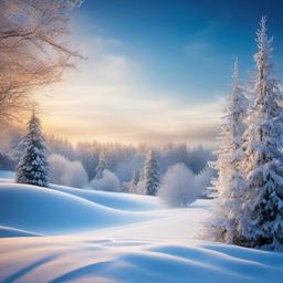 Snow Background Wallpaper - photo backdrop winter  