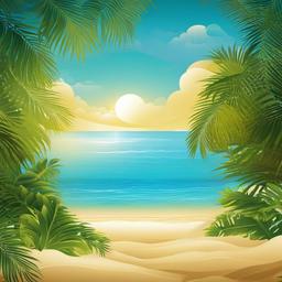 Beach Background Wallpaper - beach scene backgrounds  