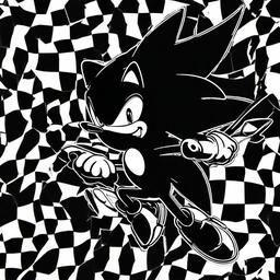 Sonic Black Wallpaper  ,desktop background wallpaper