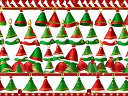 Christmas Hat PNG clipart - elf hat with bells  