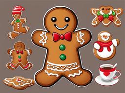 Gingerbread Man  clipart