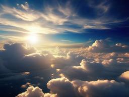 Heaven Clouds Wallpaper  