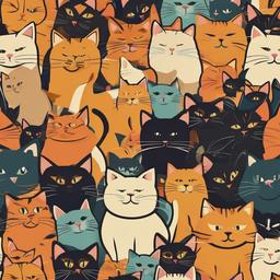 Cat Background Wallpaper - cat background photo  