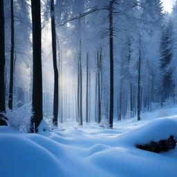 Snow Background Wallpaper - snow forest background  
