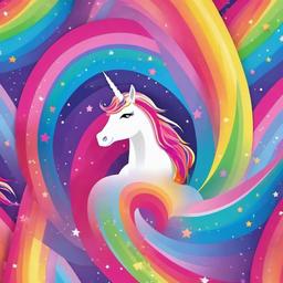 Rainbow Background Wallpaper - background unicorn rainbow  