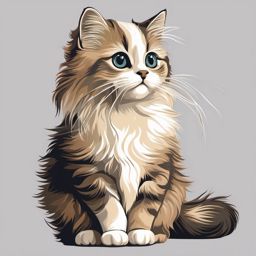 Cat Clipart, Graceful feline drawings for cat lovers. 