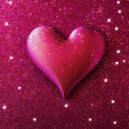 Glitter background - glitter heart background  