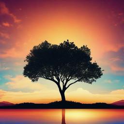 Sky Background Wallpaper - sky with tree background  