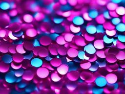 Blue And Pink Sparkle Background  