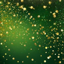 Glitter background - green and gold glitter background  