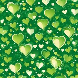 Heart Background Wallpaper - green retro heart wallpaper  