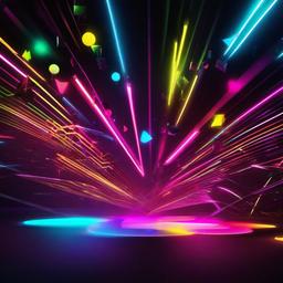 Party Background Wallpaper - neon background party  