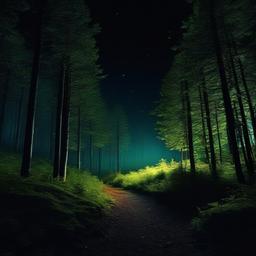 Forest Background Wallpaper - wallpaper forest night  