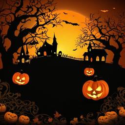 Halloween Background Wallpaper - animated halloween background  