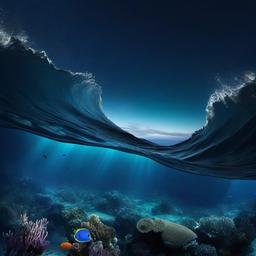 Ocean Background Wallpaper - underwater dark ocean wallpaper  